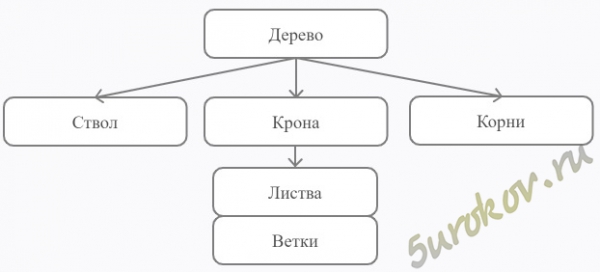 Схема состава Дерево